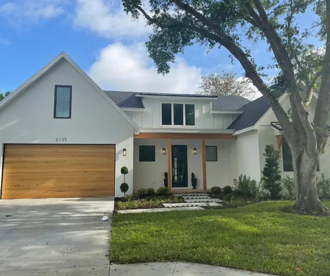 Exterior painting project for luxury big house